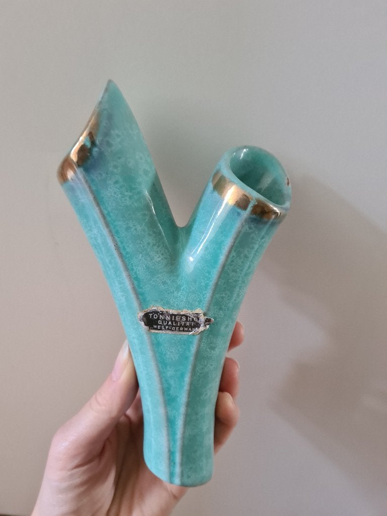 Vintage Tonnieshof keramische wandvaas, Antiek en Kunst, Ophalen of Verzenden