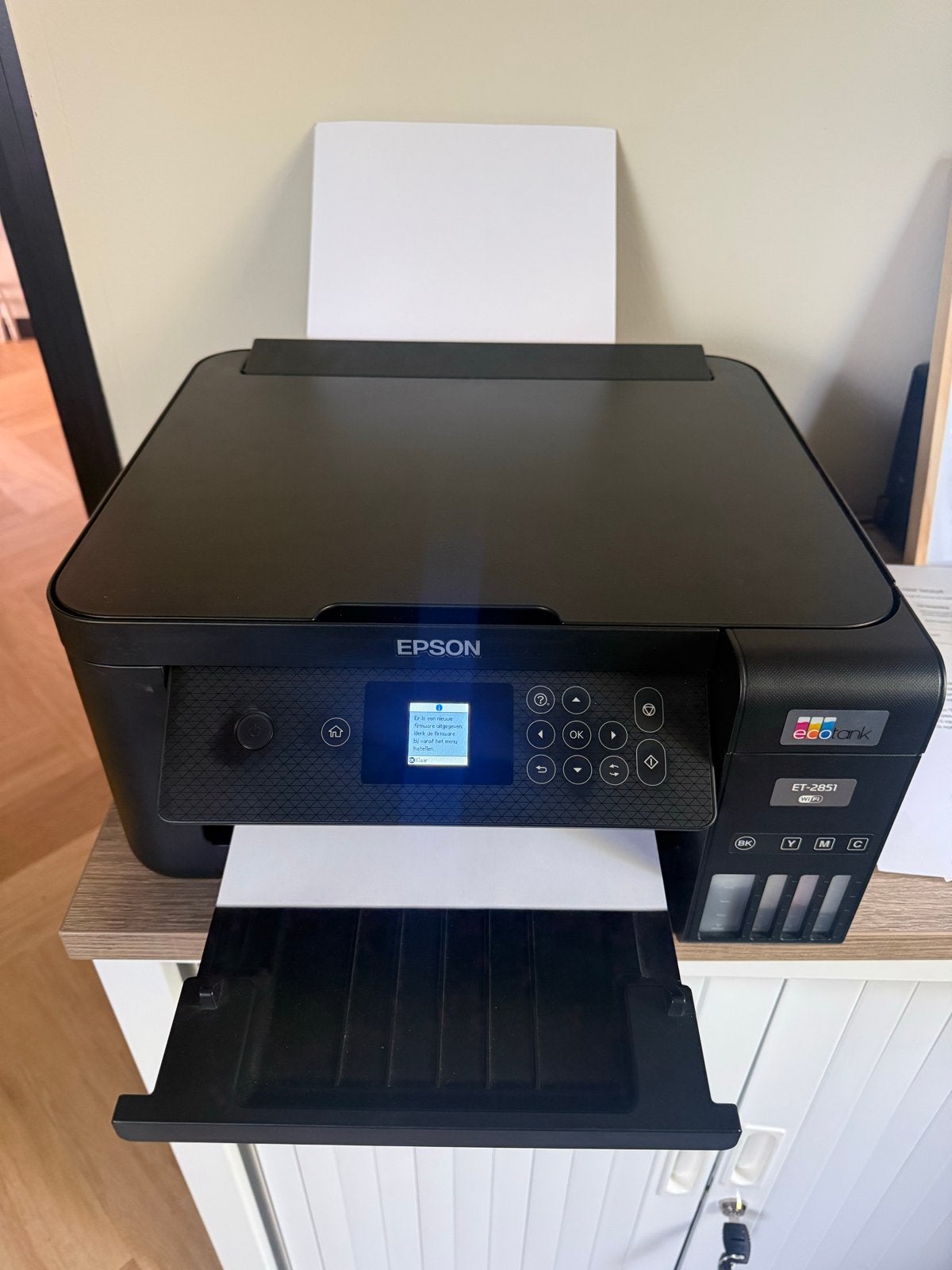Epson EcoTank ET-2851 All-in-One Inkjetprinter met Wi-Fi, Ophalen, Inkjetprinter, All-in-one, Kleur printen