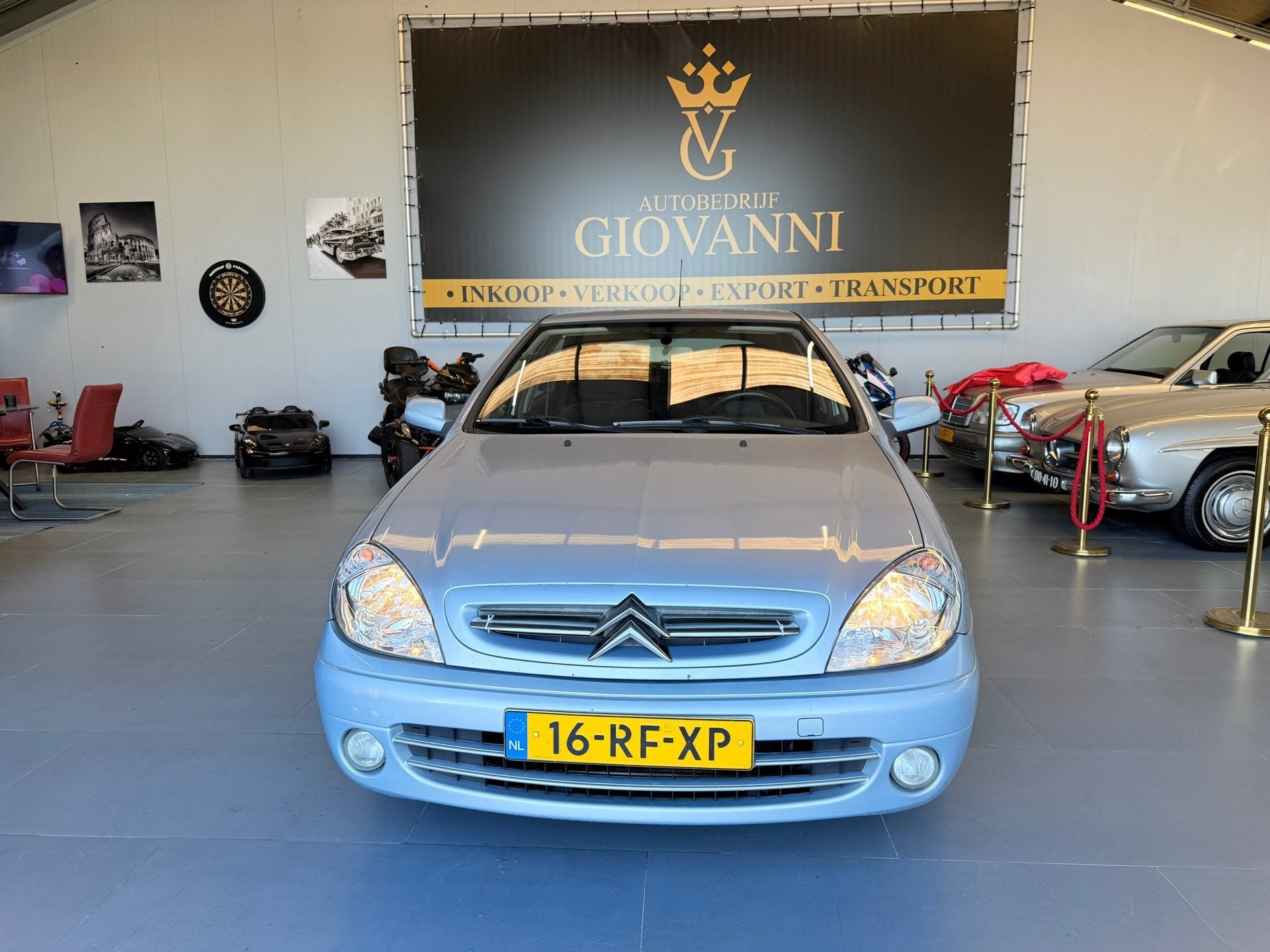 Citroen Xsara 1.6i-16V Différence 2 INRUIL MOGELIJK, Voorwielaandrijving, 1116 kg, 4 cilinders, Blauw