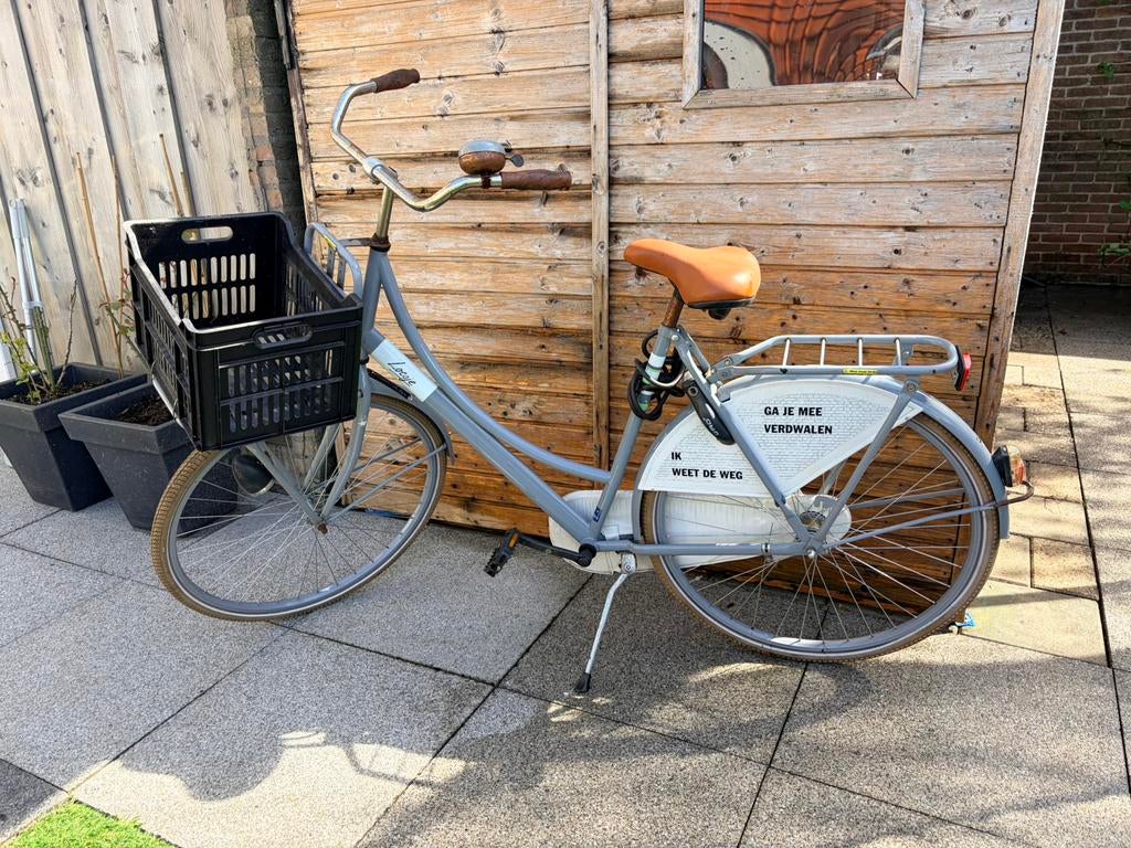 Leuke stadsfiets, Loesje damesfiets, Fietsen en Brommers, Fietsen | Dames | Omafietsen, Ophalen, Gebruikt