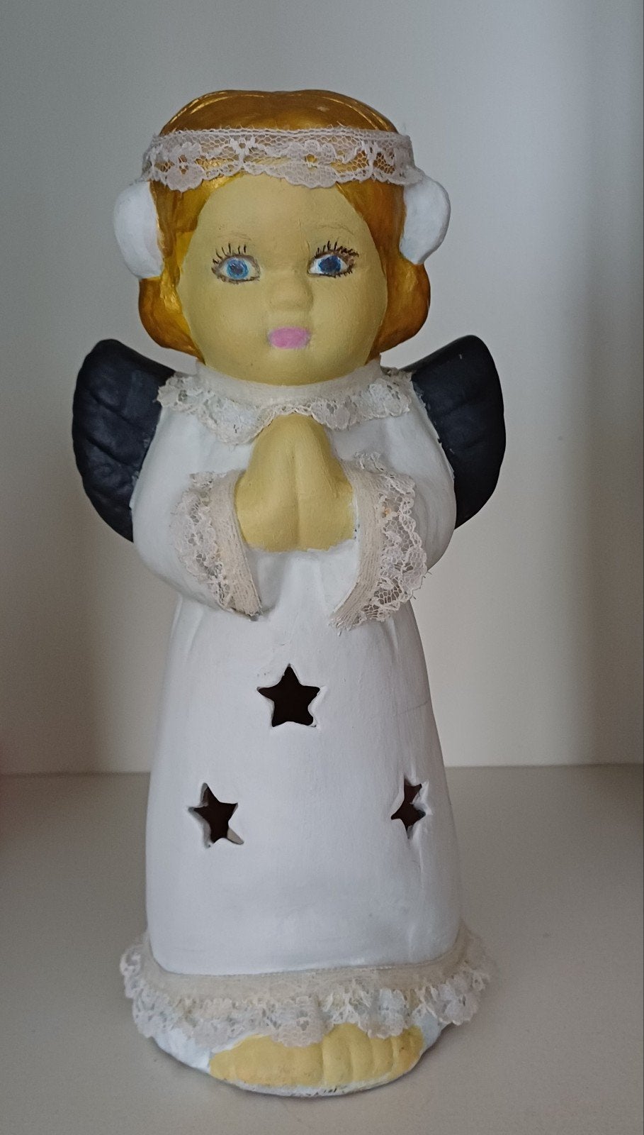 Zweedse stenen Lucia voor lichtje, Ophalen of Verzenden