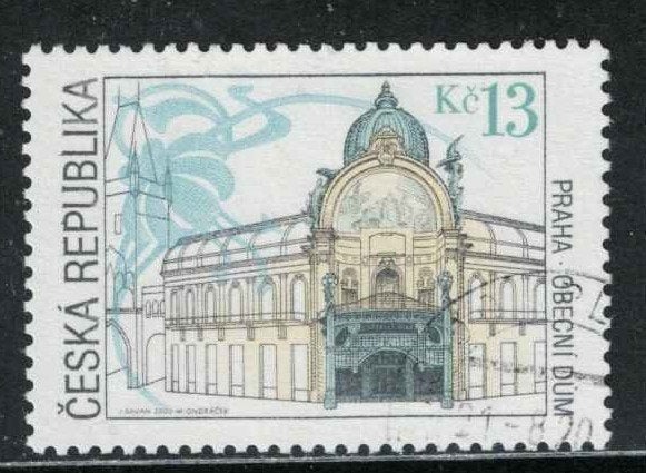 Tsjechië michel 266, Verzenden, Overige landen, Gestempeld