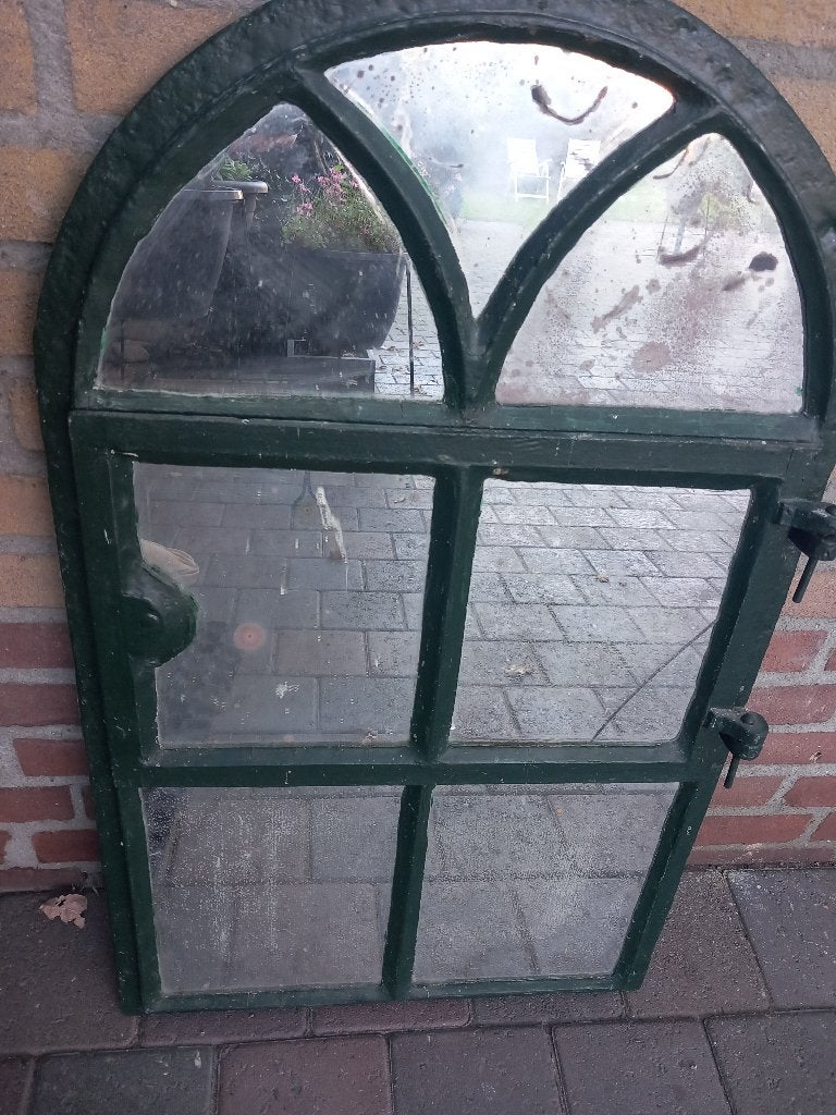 Oude gietijzeren  stalramen, Ophalen, Gebruikt, Minder dan 80 cm, Minder dan 80 cm