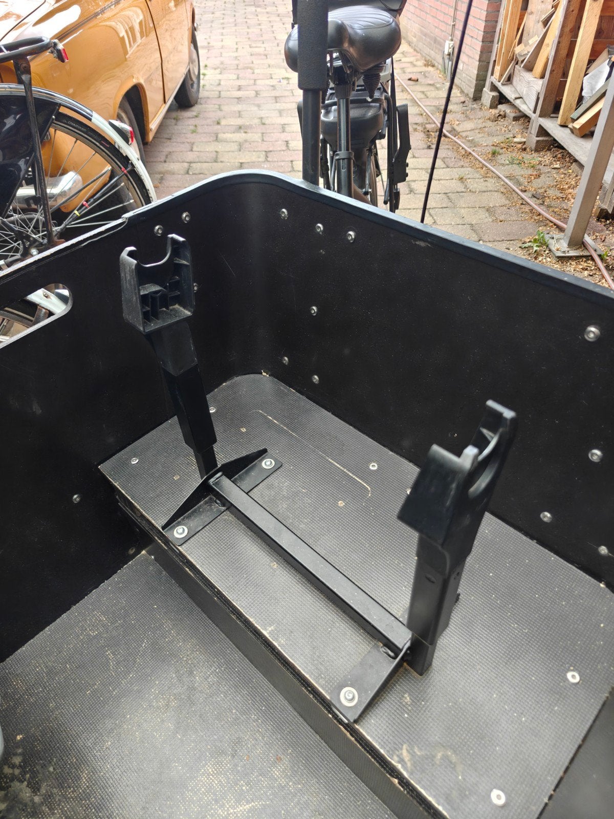 Maxi-Cosi Beugelhouder voor Bakfiets, Fietsen en Brommers, Ophalen, Gebruikt, 1 kind, Overige merken