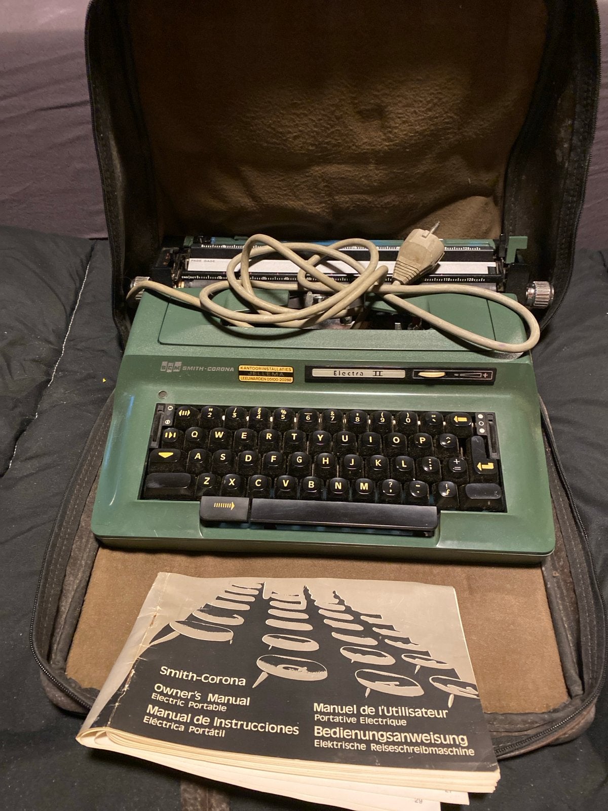 Typemachine, Smith-Corona., Verzenden