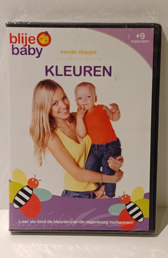 Blije Baby Kleuren NIEUW Educatieve DVD NL +9 maanden, Alle leeftijden, Ophalen of Verzenden, Nieuw in verpakking, Educatief