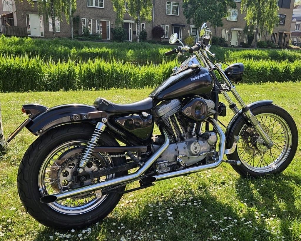 Harley-Davidson Sportster 883 Bobber – Unieke custom, Motoren, Motoren | Harley-Davidson, Particulier, Chopper
