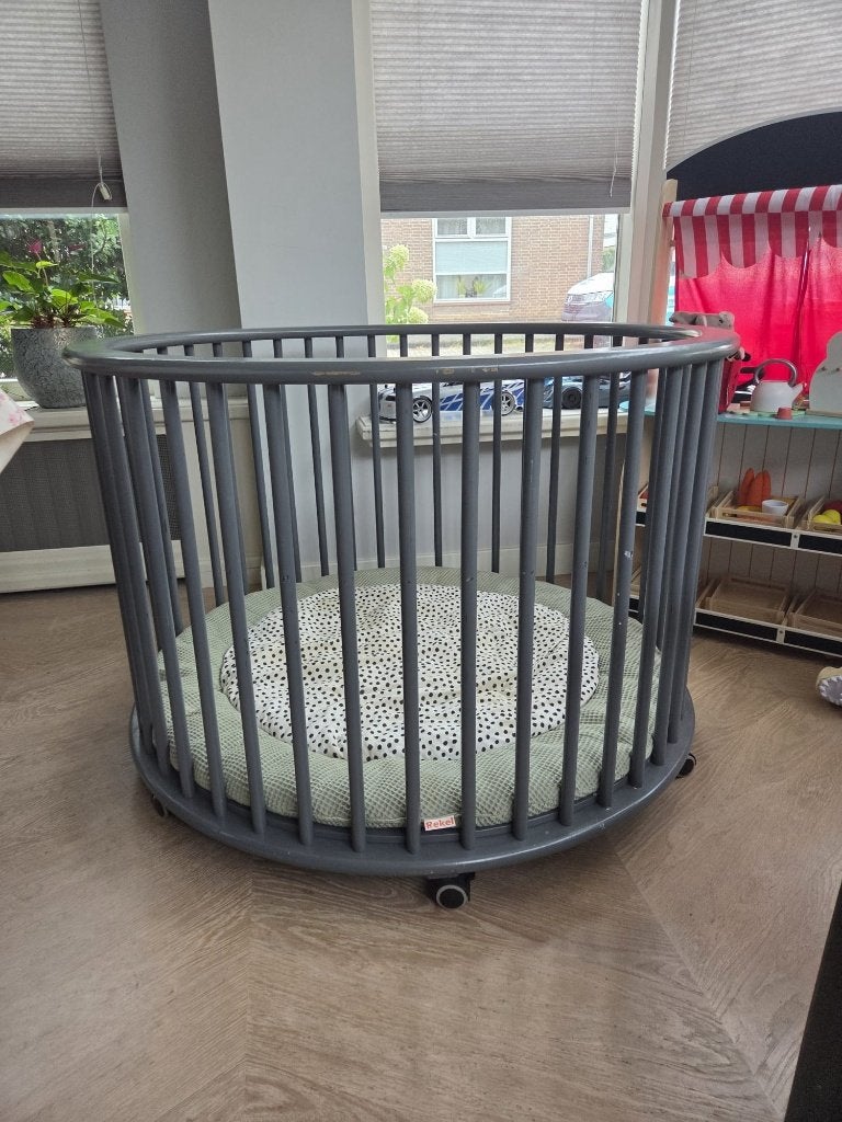 Babybox incl boxkleed  + Babygym, Kinderen en Baby's, Ophalen, Gebruikt, Rond, Boxkleed