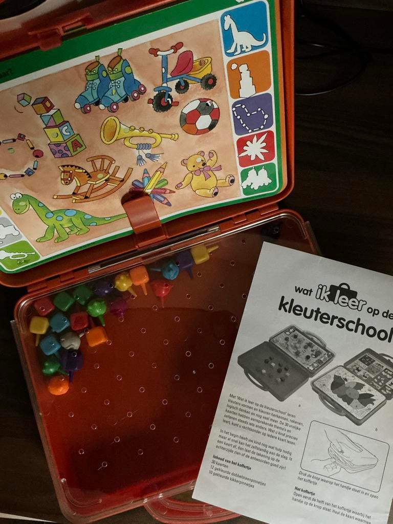 Wat ik leer op de kleuterschool, Kinderen en Baby's, Speelgoed | Educatief en Creatief, Ophalen, Zo goed als nieuw, Ontdekken