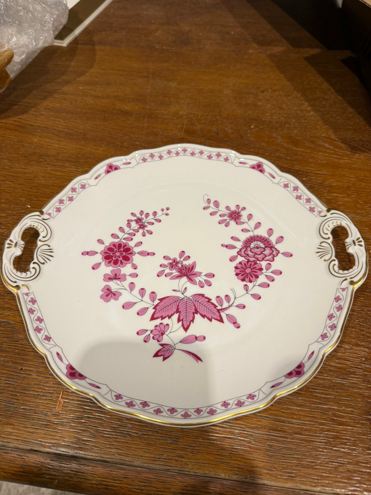 Vintage Hutschenreuther Linderhof serveerschaal porselein, Antiek en Kunst, Ophalen of Verzenden