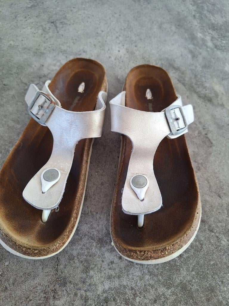 Fijne teenslippers maat 36 van Hush Puppies!, Gebruikt, Meisje, Hush Puppies, Schoenen