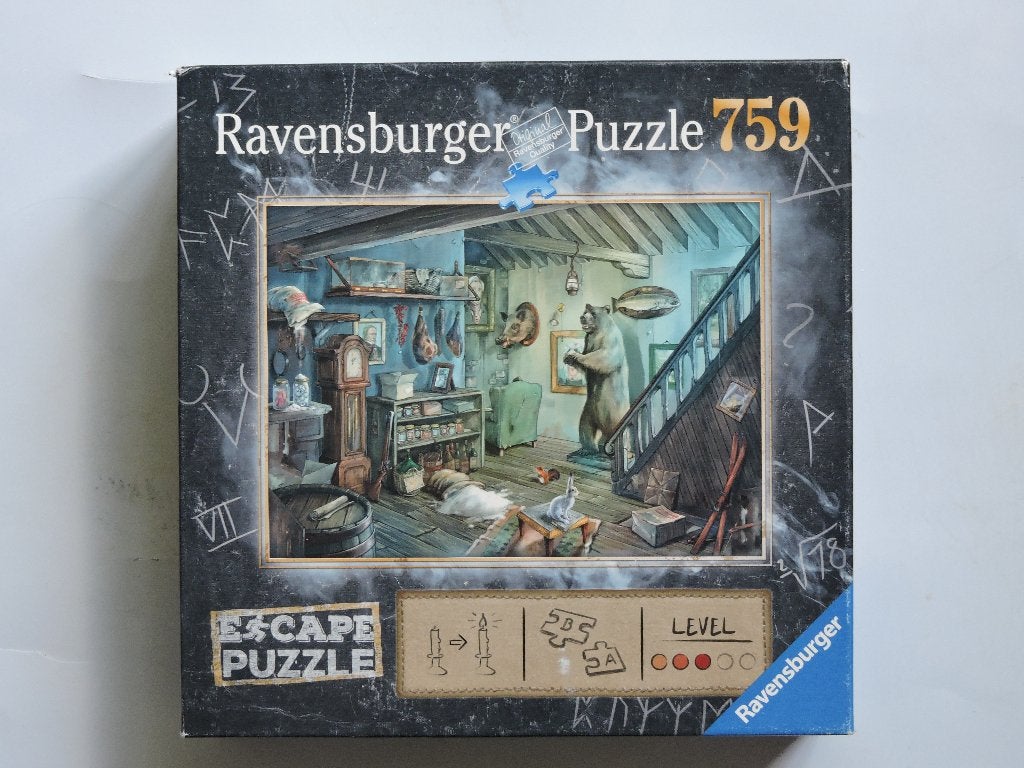Legpuzzel Ravensburger  Escape 759 stukjes, Ophalen of Verzenden, 500 t/m 1500 stukjes, Zo goed als nieuw, Legpuzzel