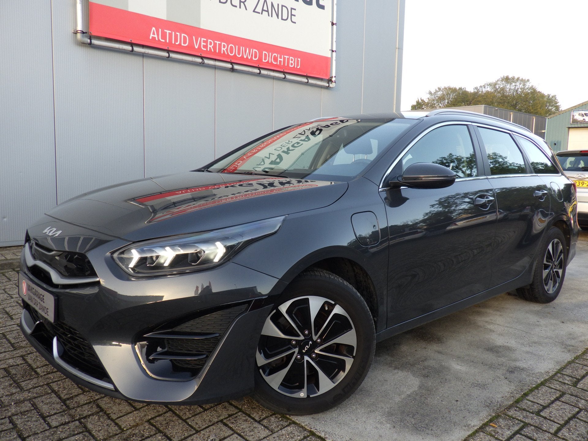 Kia Ceed Sportswagon 1.6 GDI Plug-In PHEV DynamicLine, Camer, Auto's, Gebruikt, Zwart, Plug-in hybride, Adaptive Cruise Control