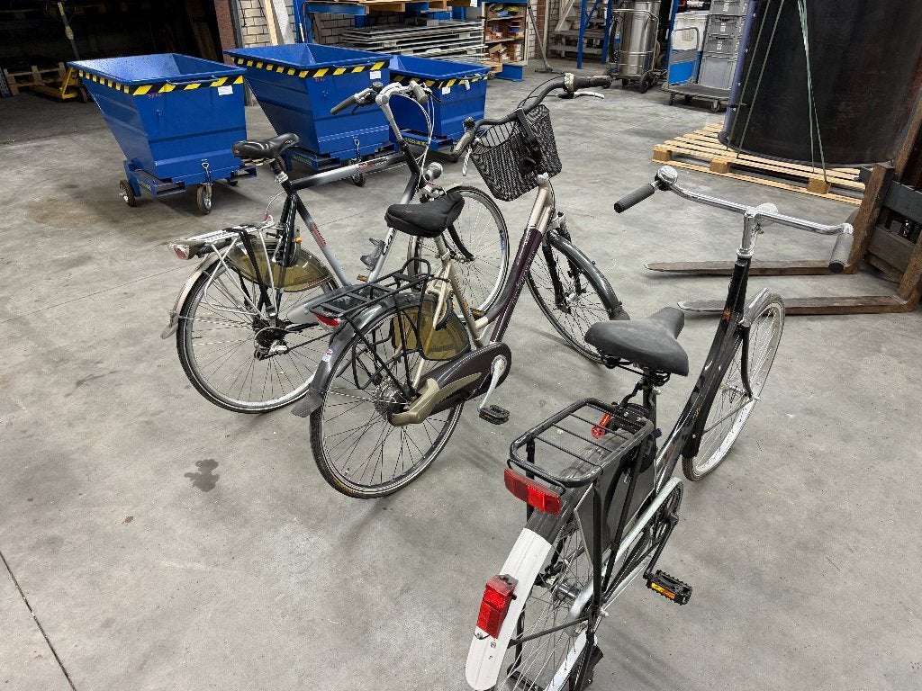 3 fietsen als één partij (Ranger, Multicycle, Gazelle), Gebruikt, Versnellingen, 53 tot 57 cm, Ophalen