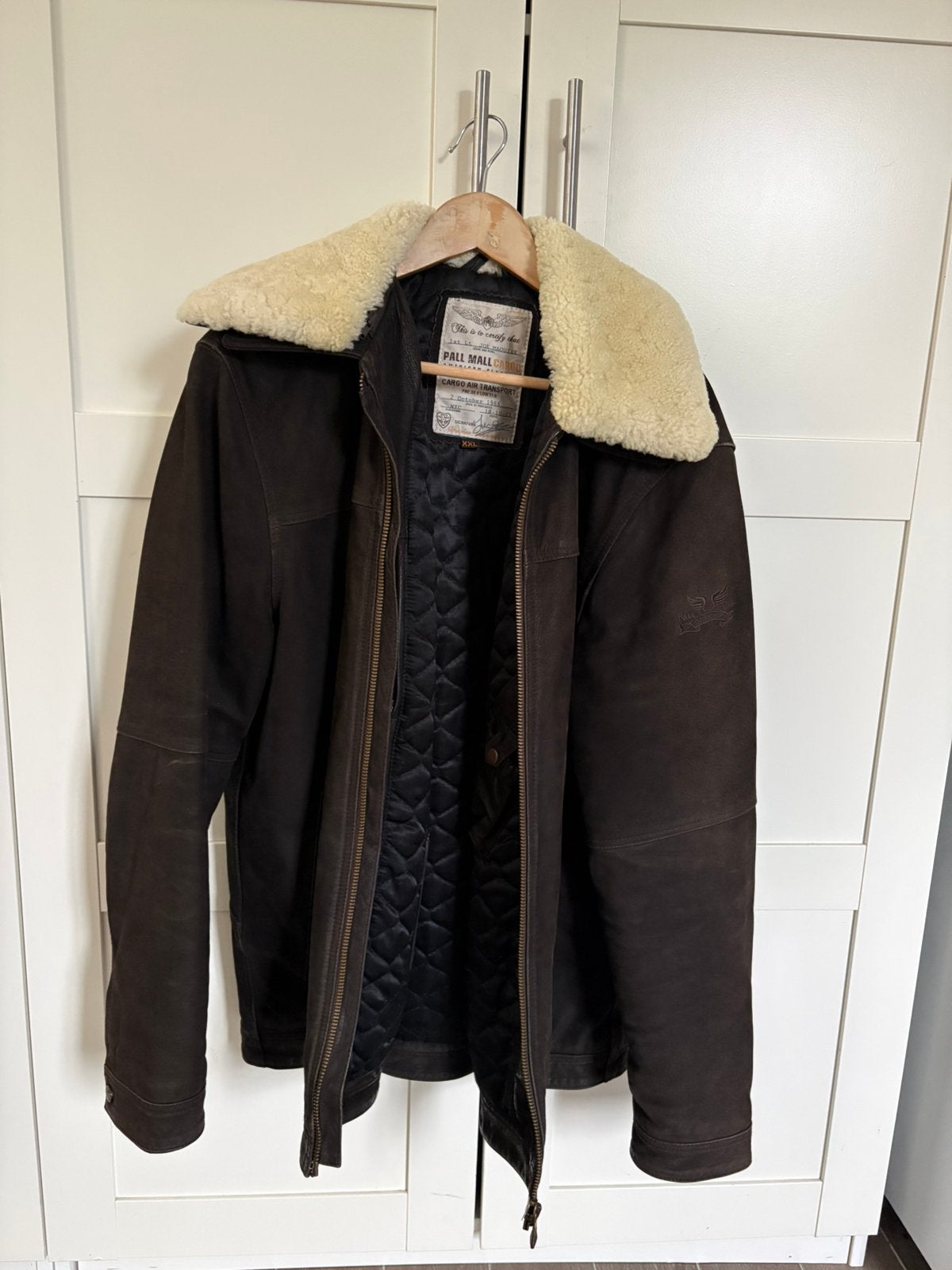 Vintage Pall mall cargo jas, Ophalen of Verzenden, Zo goed als nieuw, Overige maten, Bruin