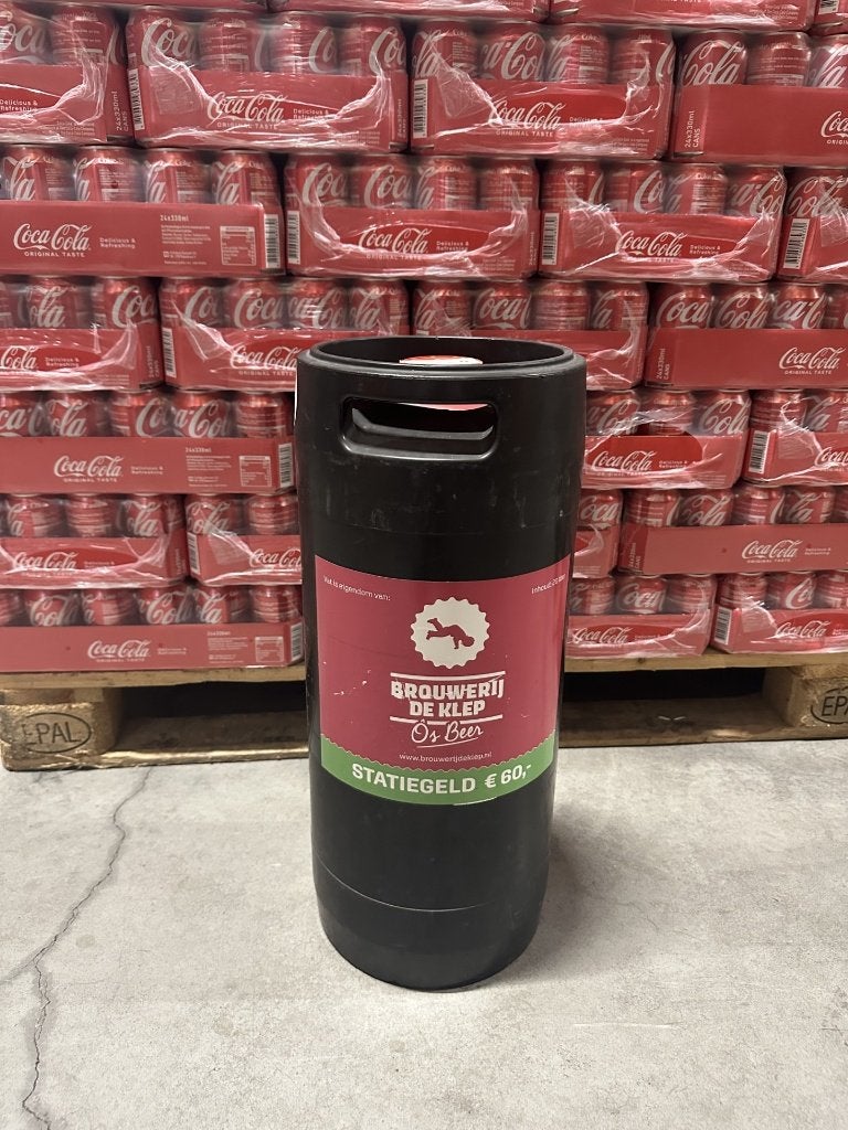 Fust 20 Liter van de Klep bierbrouwerij - Wit Gold blond, Ophalen, Nieuw, Overige typen, Overige merken