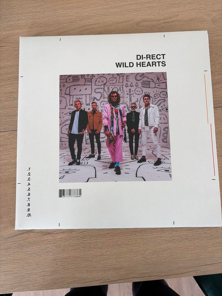 DI-RECT - Wild Hearts (Witte LP, Zo goed als nieuw), Ophalen of Verzenden, Zo goed als nieuw