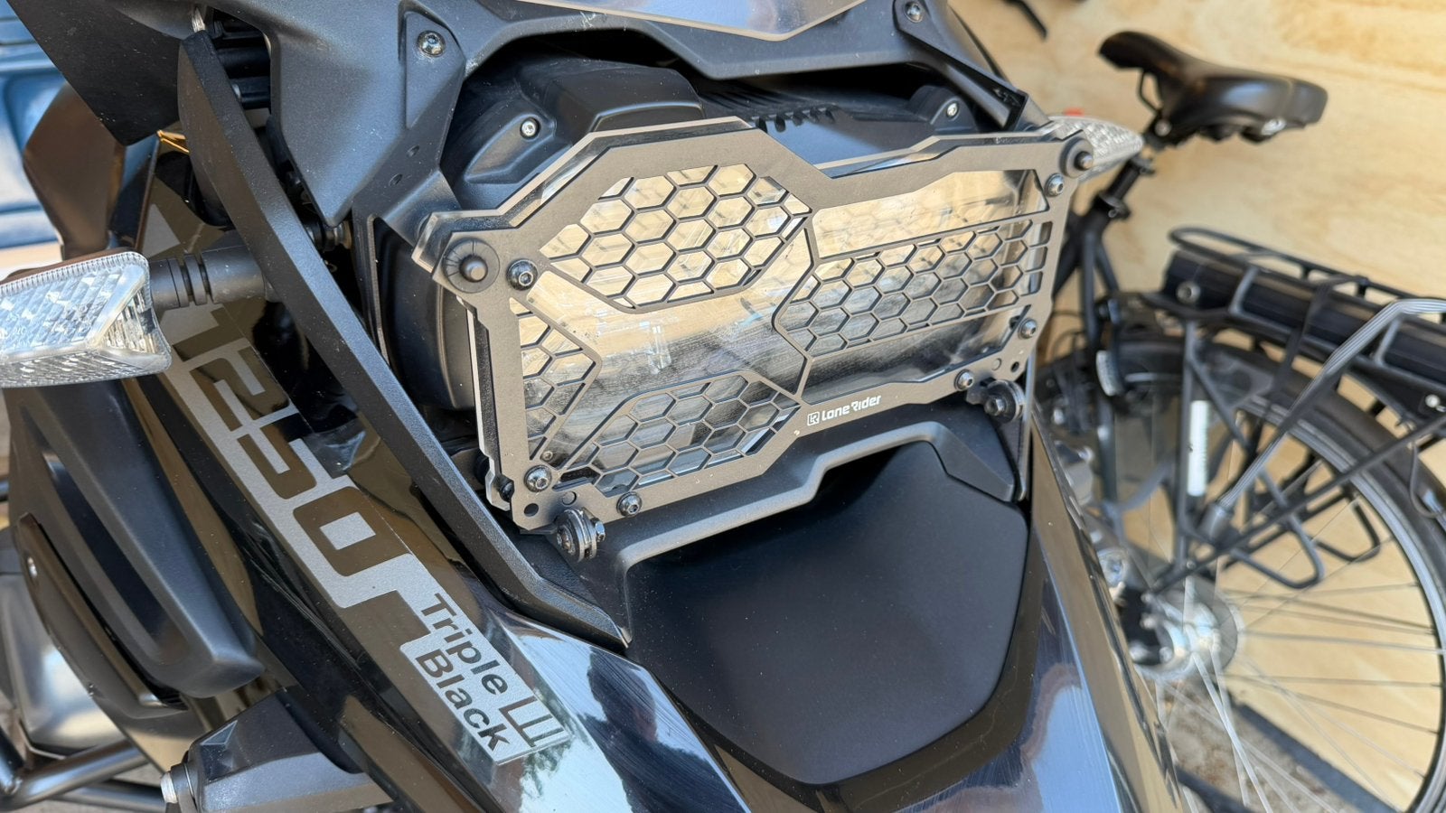 Lonerider BMW R1250GS koplampbeschermer light guard, Ophalen of Verzenden