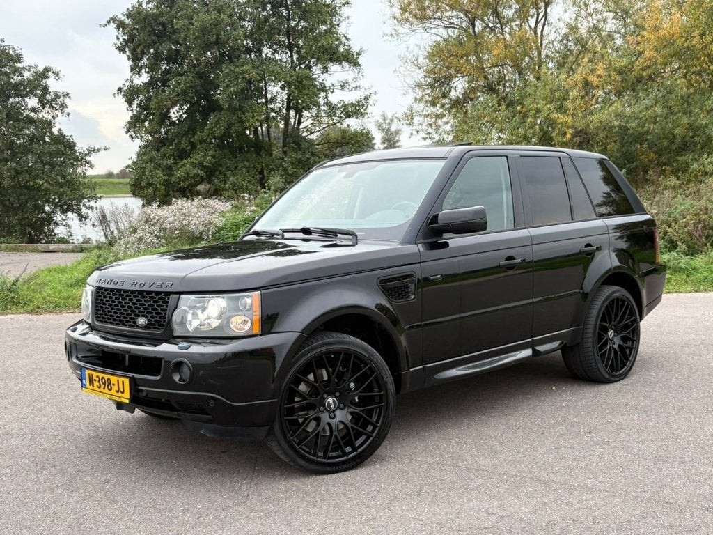 Land rover Range Rover Sport 4.2 V8 Supercharged IncBTW PANO, Auto's, Automaat, 4197 cc, Zwart, Leder