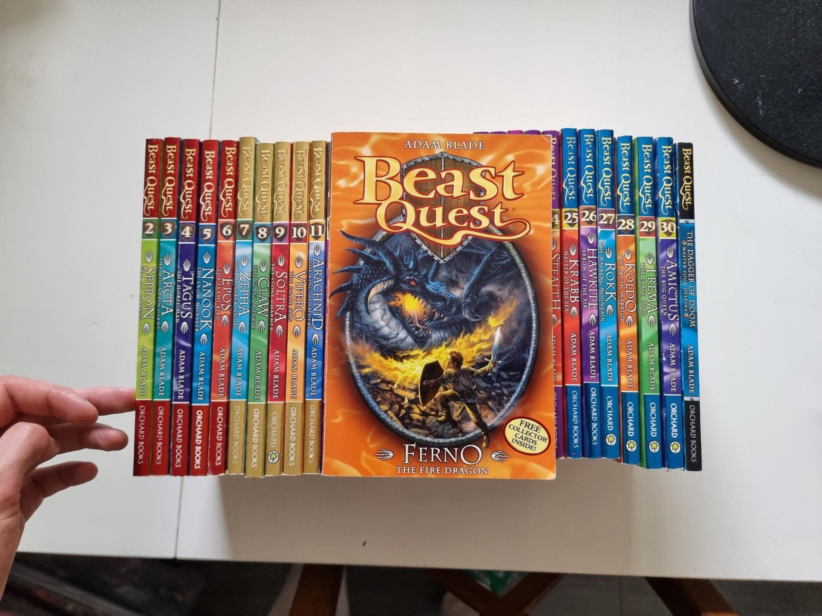 Beast Quest Boekenreeks - Adam Blade - Engels - 31 stuks, Adam Blade, Fictie, Ophalen, Gelezen