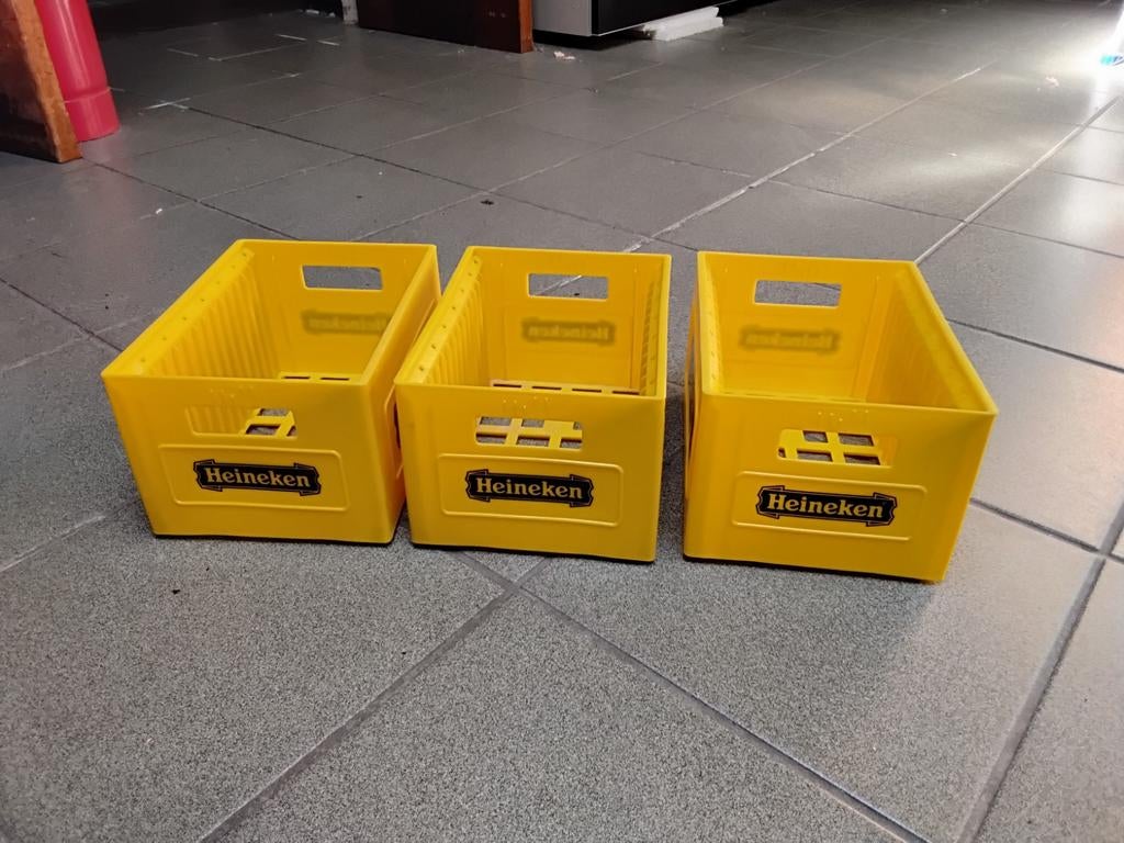 2x Heineken kratjes, Verzamelen, Ophalen, Heineken