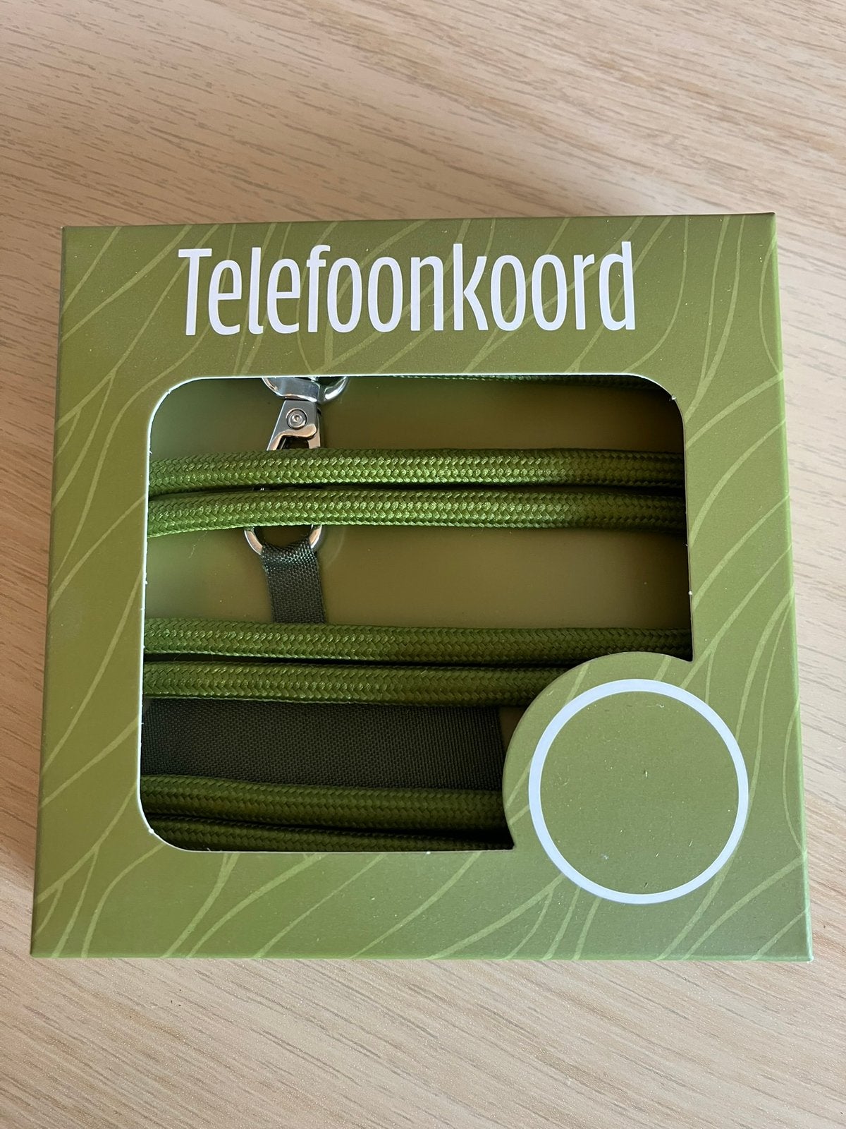 Telefoonkoord Nieuw, Ophalen of Verzenden, Nieuw, Telefoonhanger of Accessoire