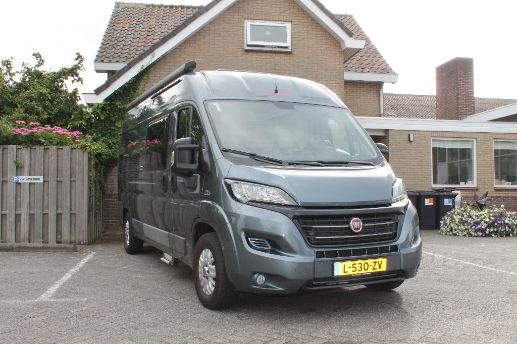 Fiat Ducato 2.3 (Pilote) V600f, 6 handgeschakkeld Buscamper,, Caravans en Kamperen, Campers, Kluisje, Buscamper of Camperbus, Ringverwarming
