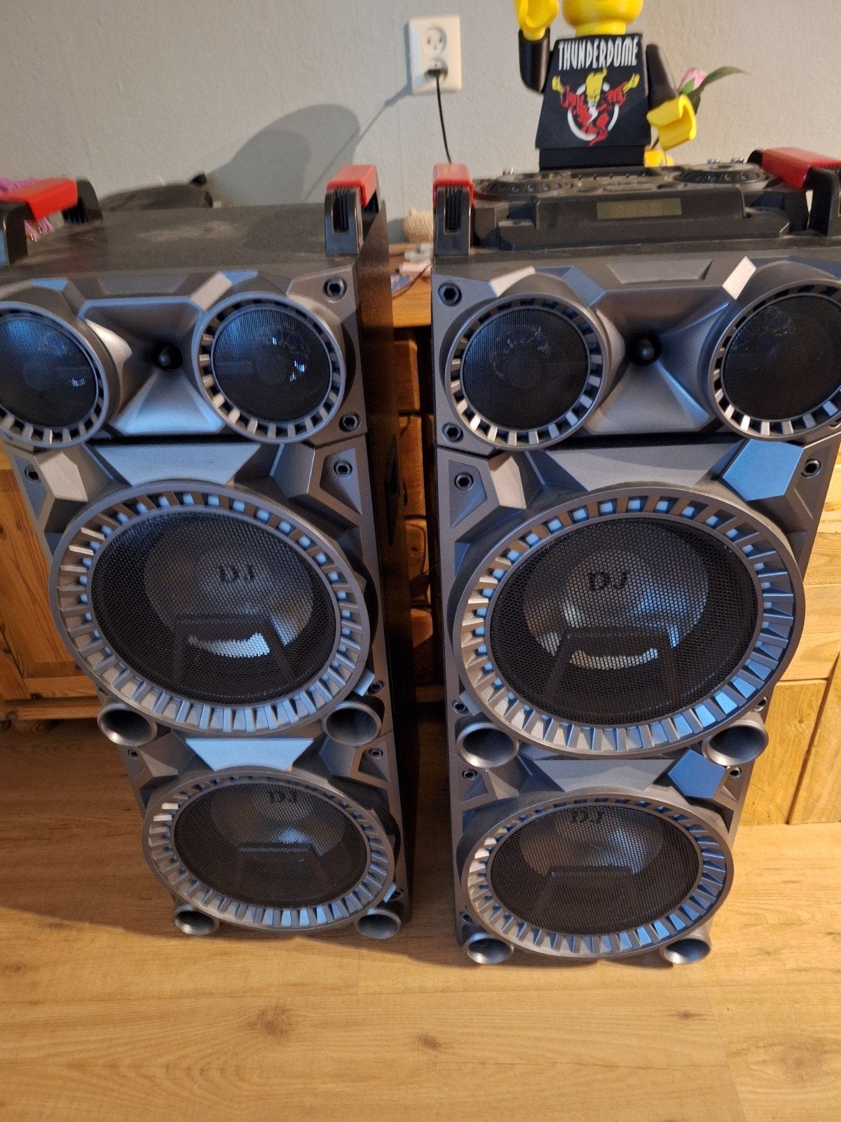 GROTE KARAOKE SPEAKERS. Werkt niet., Ophalen, Niet werkend, Mixer