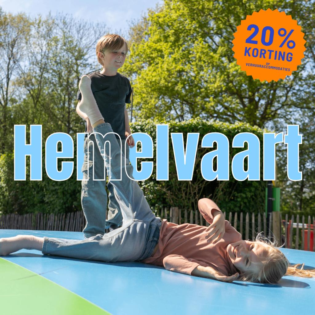 Hemelvaart & Pinksteren: 20% korting, Tv, Aan meer of rivier, Recreatiepark