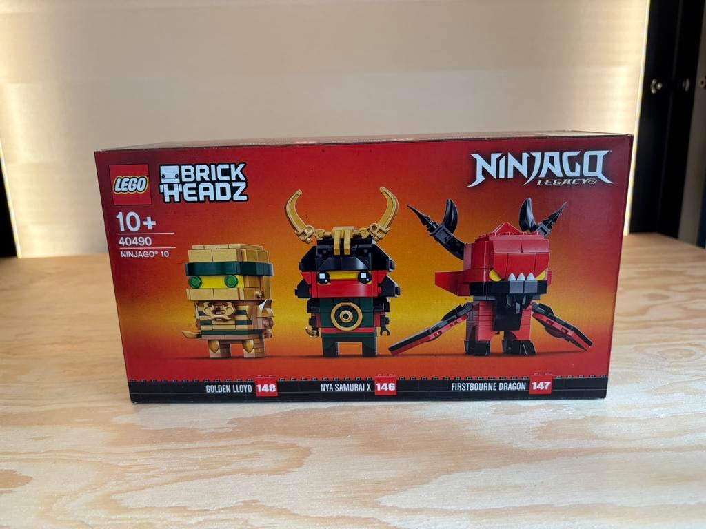 LEGO BRICKHEADZ 40490 Ninjago nieuw, Ophalen of Verzenden, Nieuw