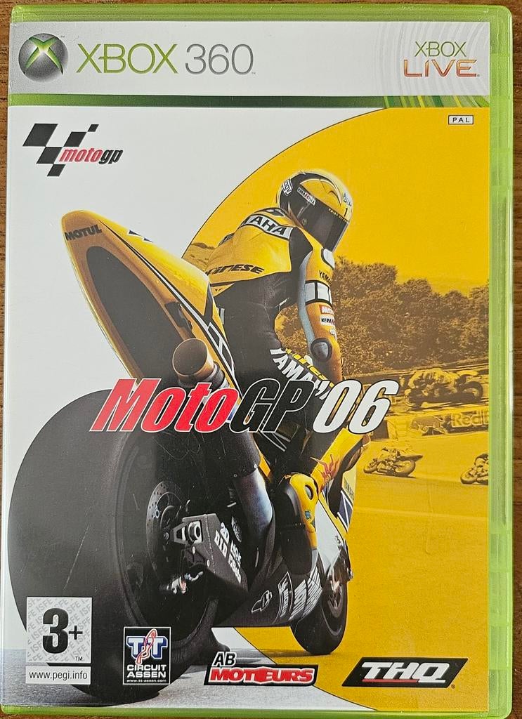 MotoGP '06, XBOX 360, Racen en Vliegen, Ophalen of Verzenden, Zo goed als nieuw, 3 spelers of meer