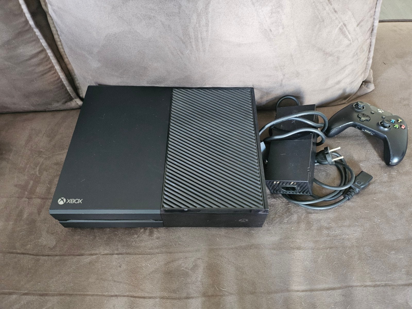 Xbox One 500 GB met controller, Ophalen of Verzenden, Gebruikt, 500 GB, Met 1 controller