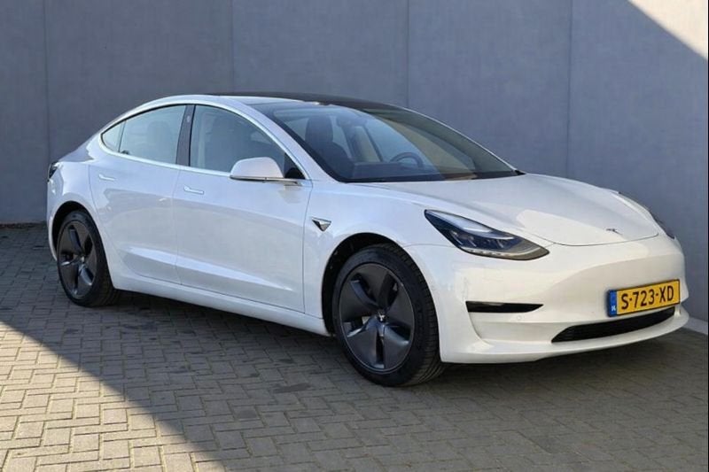 Tesla Model 3 2020 Wit, Auto's, Tesla, Automaat, Achterwielaandrijving, Wit, 1000 kg