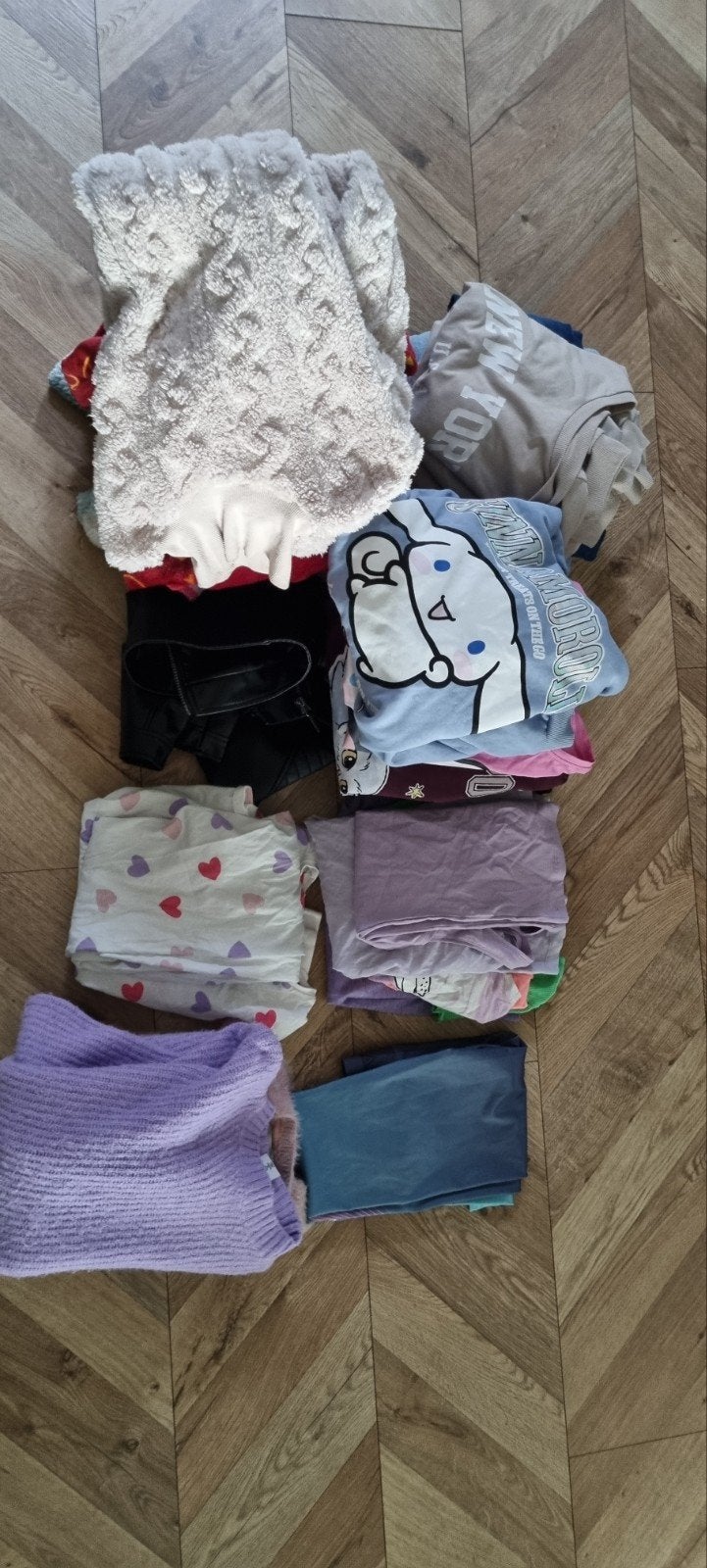 Meisjeskleding pakket maten 146-170 (pyjama tot truien), Ophalen, Gebruikt, Meisje