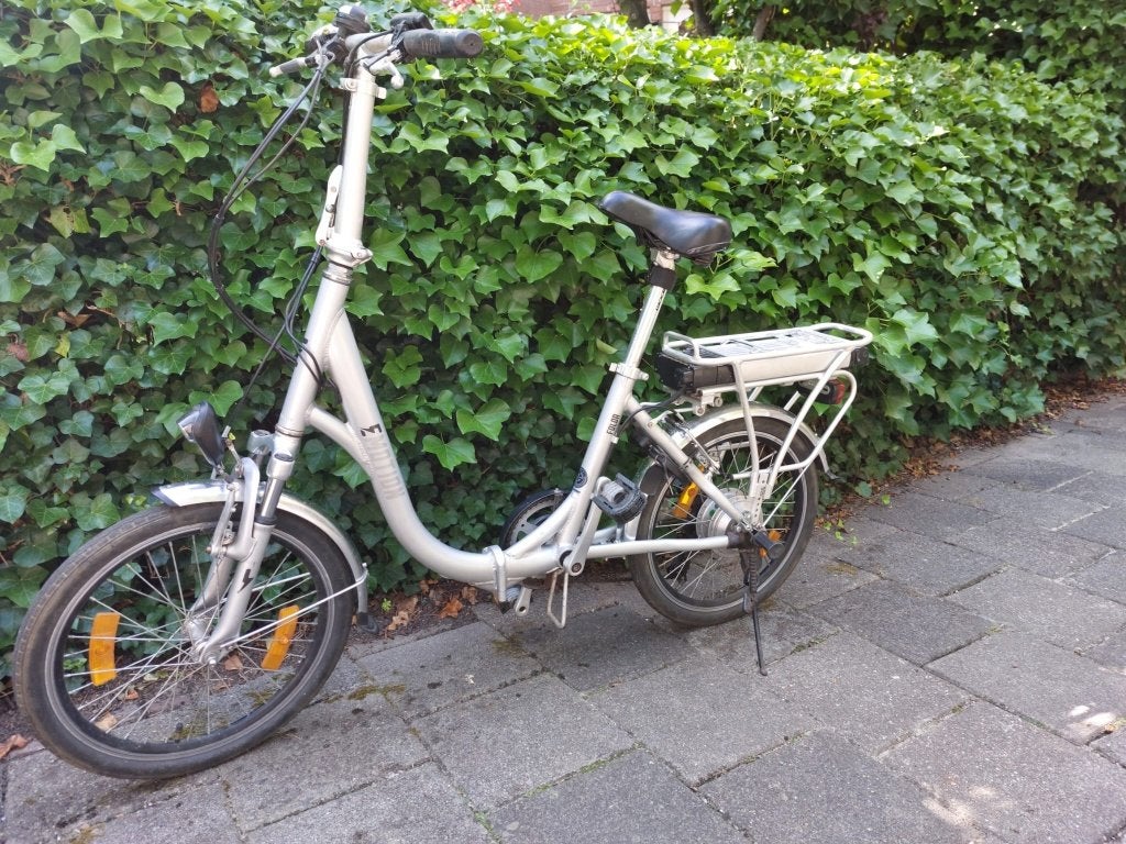 Te koop elektrische vouwfiets Folda E motion €150, Minder dan 30 km per accu, Gebruikt, Minder dan 47 cm, Ophalen