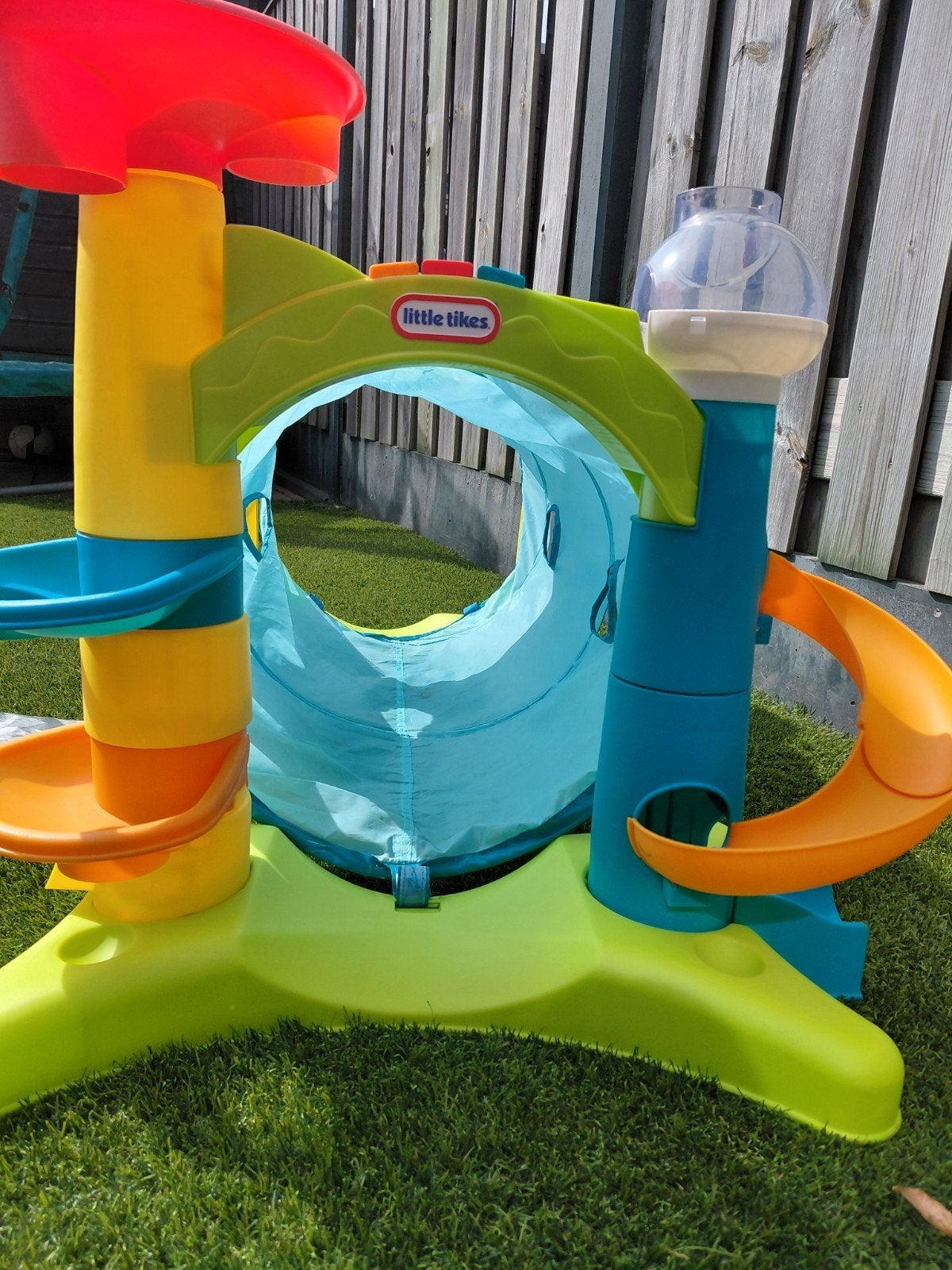 little Tikes activiteitentunnel, Ophalen, Gebruikt