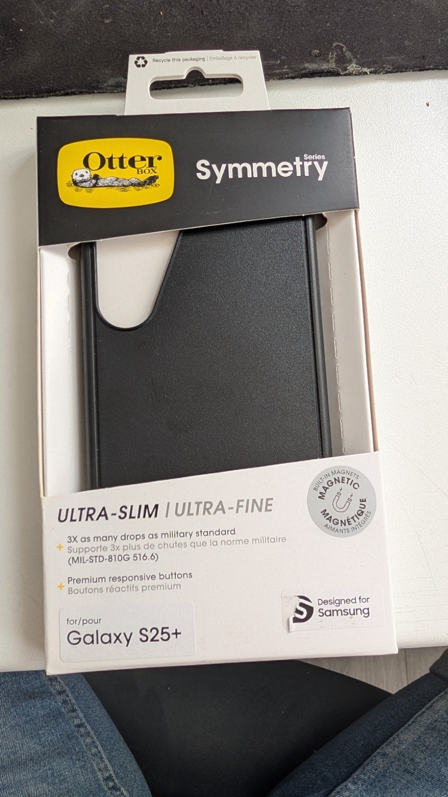 NIEUWE Otterbox Symmetry te koop voor Samsung S25+, Ophalen, Nieuw, Overige modellen, Hoesje of Tasje
