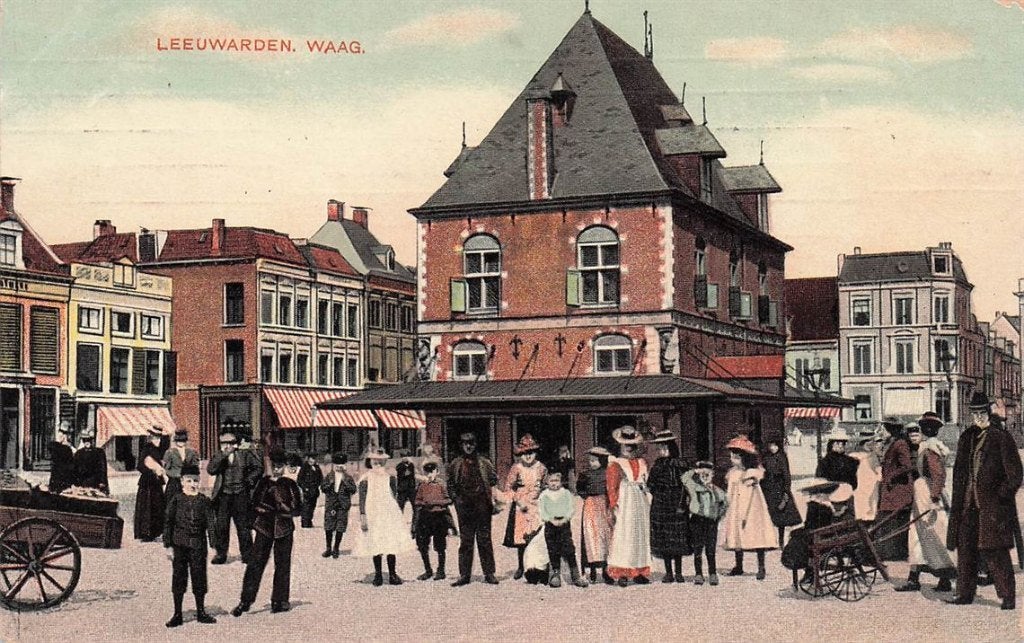 703-327-043 Leeuwarden Waag, Verzenden, Voor 1920, Friesland