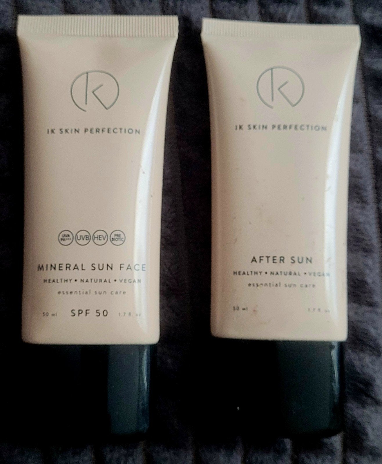 IK Skin Perfection Mineral Sun Face SPF 50 & After Sun, Ophalen of Verzenden, Nieuw, Zonnebrand of After Sun
