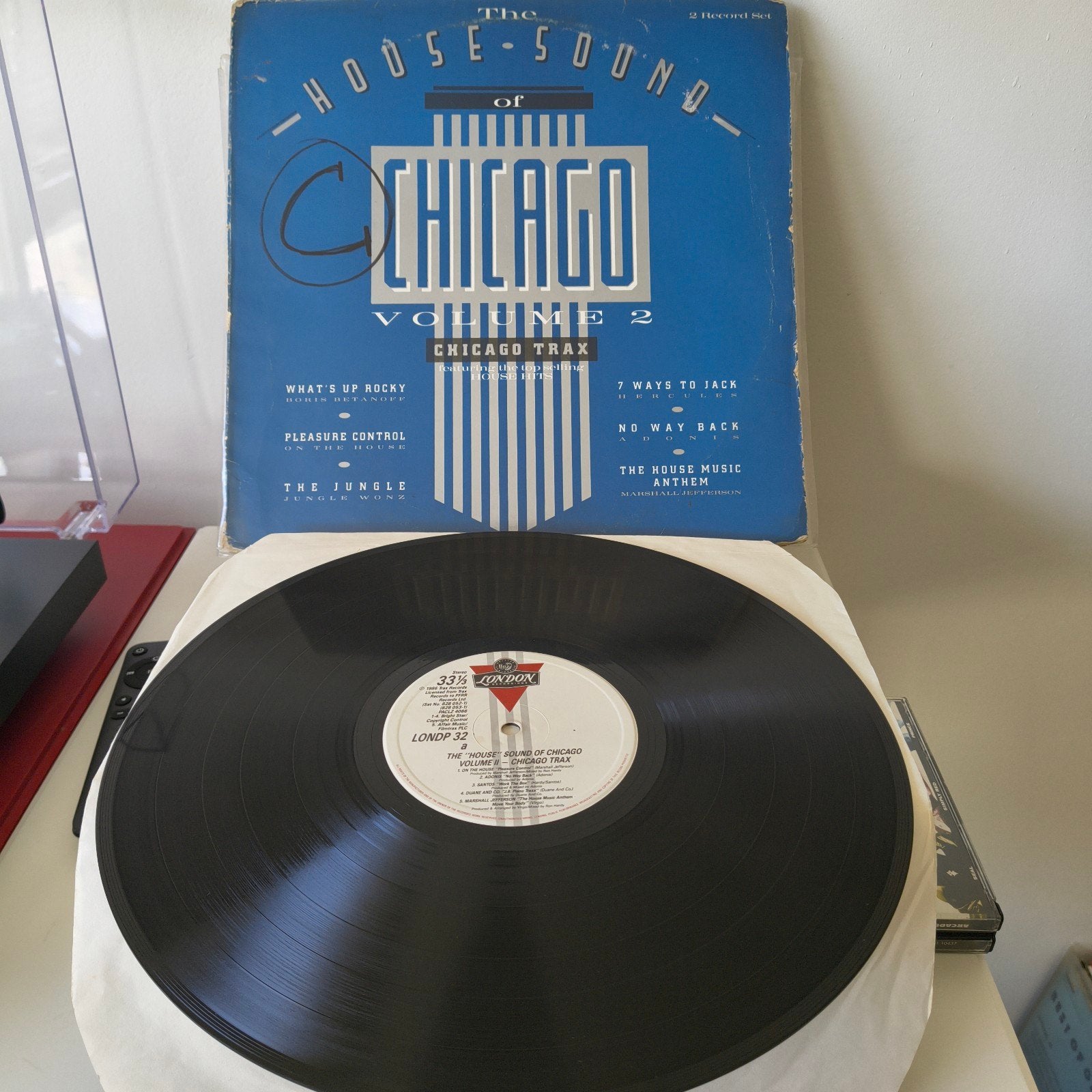 The House Sound Of Chicago Volume II - Chicago Trax (LP 1), Cd's en Dvd's, Ophalen of Verzenden, Gebruikt, 12 inch