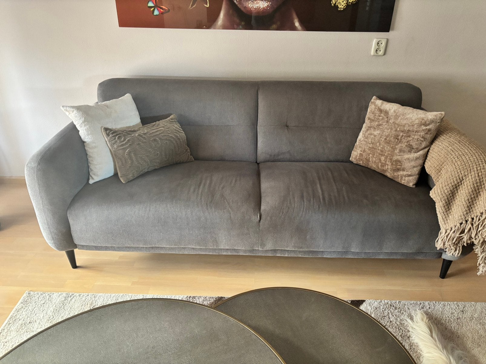 Banken bank, Ophalen of Verzenden, Zo goed als nieuw, 75 tot 100 cm, 200 tot 250 cm