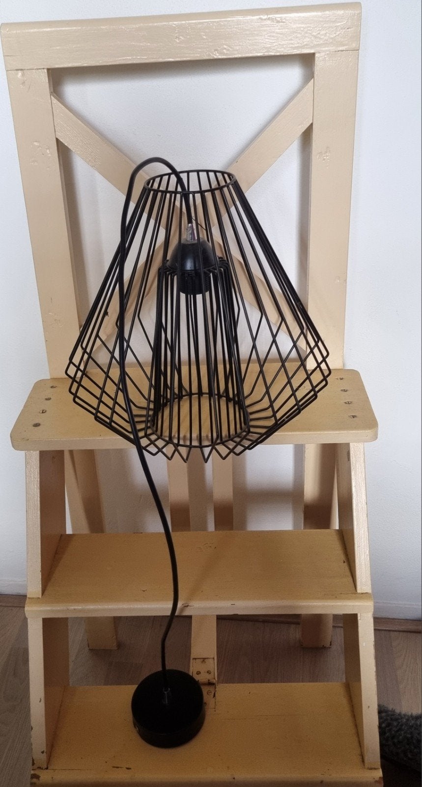draadstaal hanglamp, Ophalen of Verzenden