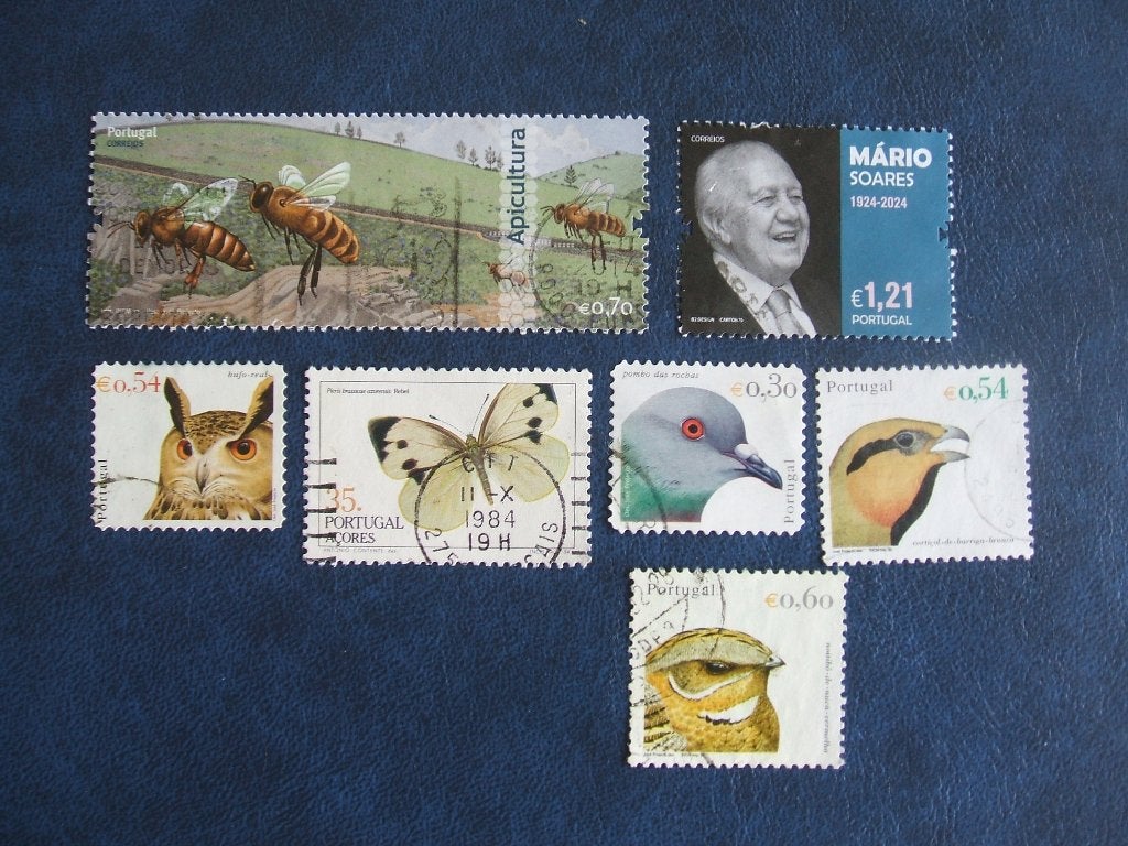 Portugal diverse zegels, Ophalen of Verzenden, Portugal, Gestempeld