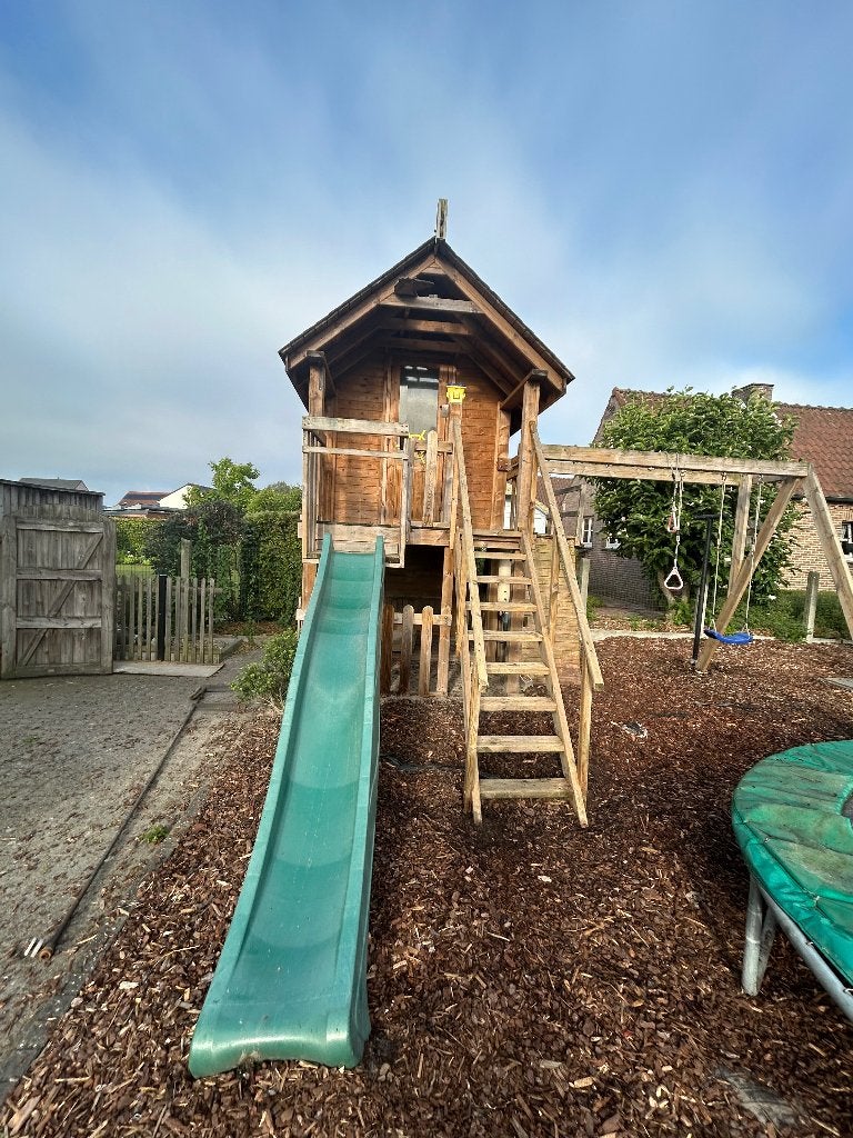 Speelhuis, Kinderen en Baby's, Speelgoed | Buiten | Speeltoestellen, Ophalen, Gebruikt, Schommel
