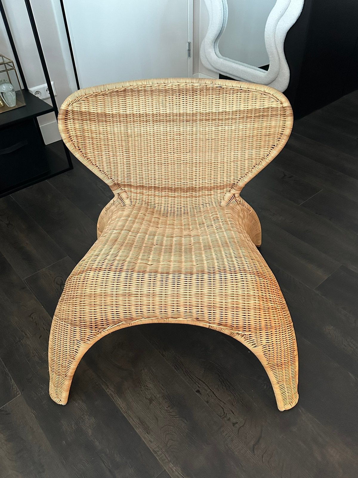 Rotan loungestoel Gulte ikea 1999, Ophalen, Zo goed als nieuw, Bruin, Eén
