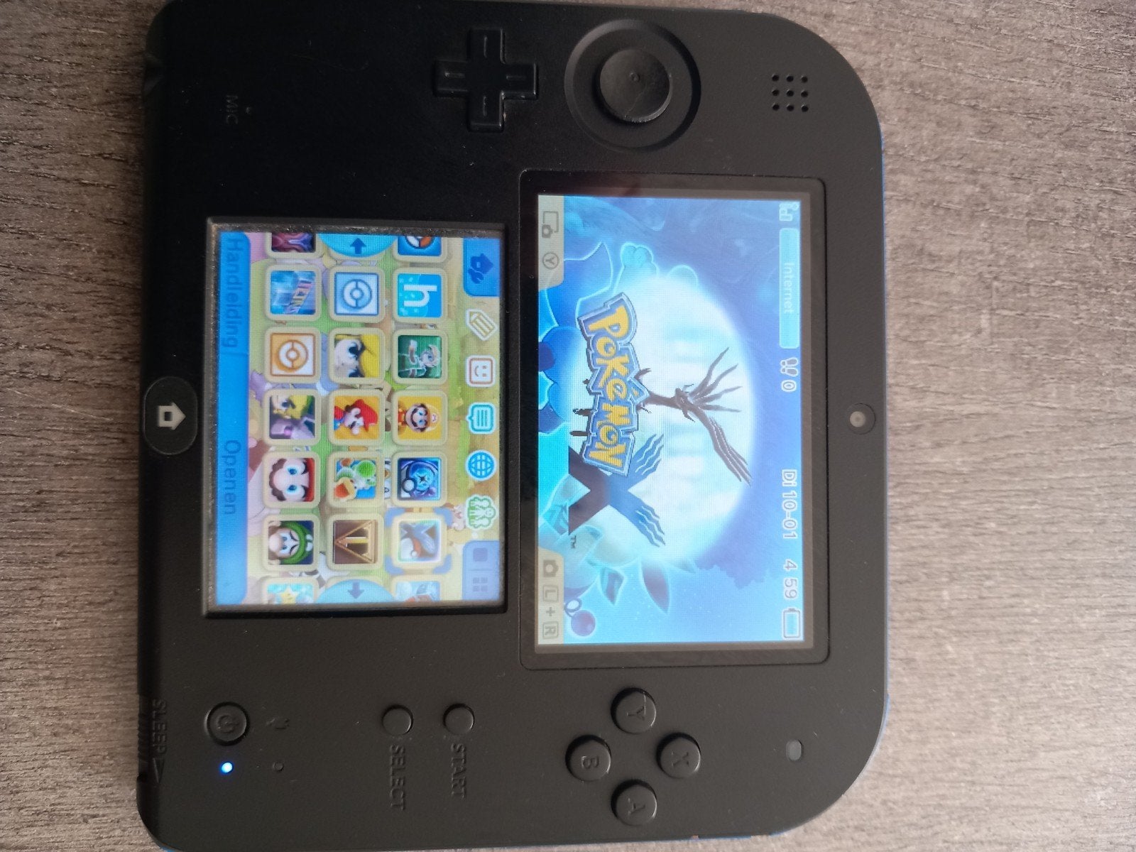 * Nintendo 2DS met 48 Games *, Spelcomputers en Games, Spelcomputers | Nintendo 2DS en 3DS, Met games, Blauw, Ophalen of Verzenden