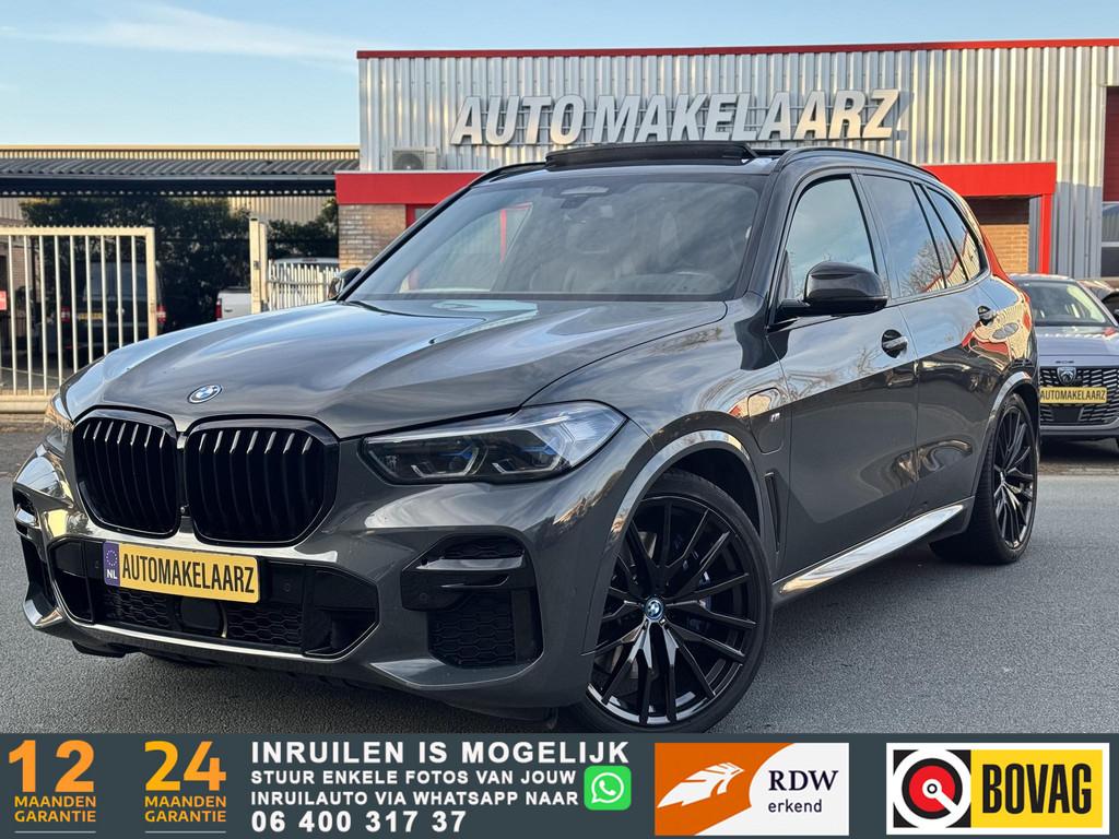 BMW X5 xDrive45e M CARBON SKY HUD B&W LASER M-STOELEN, Auto's, BMW, Bedrijf, Te koop, X5, 360° camera, 4x4, Bluetooth, Cruise Control