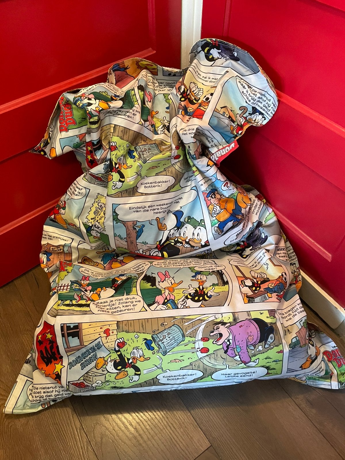 Donald Duck zitzak, Huis en Inrichting, Ophalen, Gebruikt, Zitzak