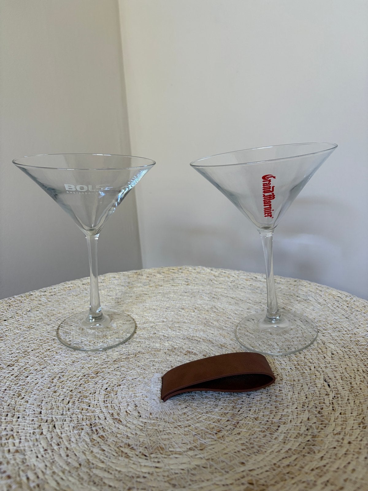 Cocktailglazen Bols en Grand Marnier, Ophalen, Zo goed als nieuw, Overige typen