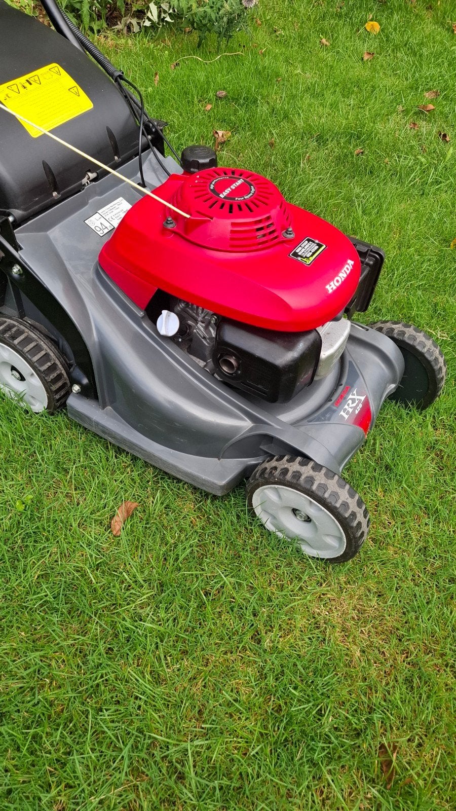 Honda HRX426 grasmaaier met aandrijving. Klaar voor gebruik!, Tuin en Terras, Grasmaaiers, Ophalen, Cirkelmaaier, Honda, Zo goed als nieuw